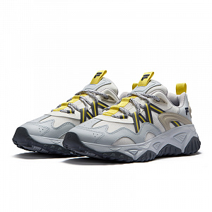 FILA FUSION FREEROAM Hiking Shoes Low Top Casual Shoes Men's Snow Castle Gray 1 4138629