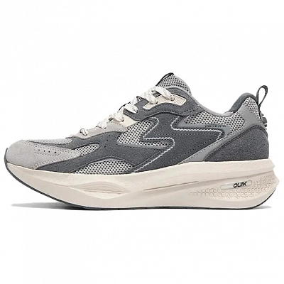 361° Life Collection Cushioning Slip Resistant And Abrasion Resistant Low Top Casual Shoes Men's Gray