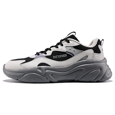361° Wear resistant And Lightweight Low Top Casual Shoes Women's Black White