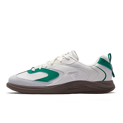 FILA FUSION BUZZARD FLAT Slate Shoes Low Top Skateboard Shoes Men's White Green