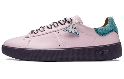 Kappa Back to Back Anti Slip Wear Resistant Low Top Skateboard Shoes Women's Pink Green