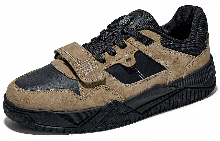 Kappa Back to Back Slip Resistant Abrasion Resistant Low top Skateboard Shoes Unisex Rusty Brown купить в интернет-магазине Yoocart с быстрой доставкой по России.