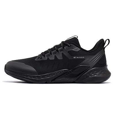 361° Volcano Rainproof Series Warm Wear-Resistant Slip-Resistant Low-Top Casual Running Shoes Men's Obsidian Black