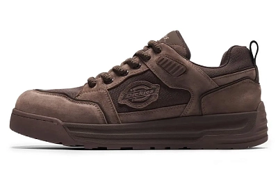 Dickies Low-Top Skateboard Shoes Men's Chocolate Brown