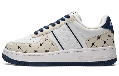 Kappa Back to Back Thermal Abrasion Resistant Slip Resistant Low Top Skateboard Shoes Unisex Beige