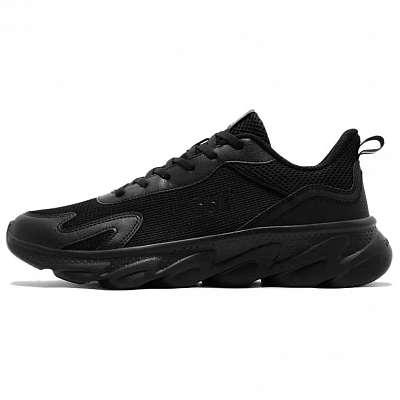361° Cushioning, Slip Resistant, Lightweight Low Top Casual Running Shoes Men's Obsidian Black