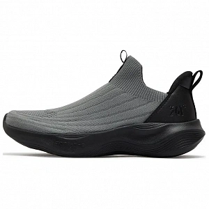 361° Anti-Slip Wear-Resistant Low-Top Casual Running Shoes Men's Gray Black