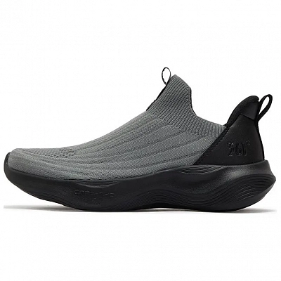 361° Anti-Slip Wear-Resistant Low-Top Casual Running Shoes Men's Gray Black