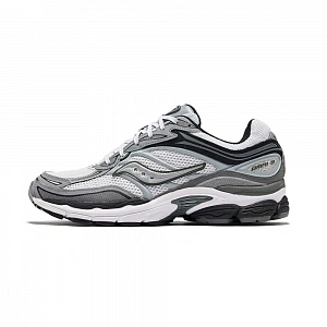 Saucony Low-Top Running Shoes Unisex White Gray