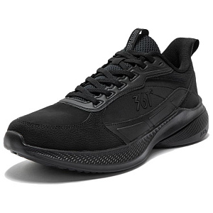 361° Rebound Slip Resistant Low Top Casual Running Shoes Men's Obsidian Black 1 4140872