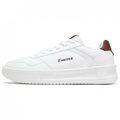 361° Green Grain Waterproof And Lightweight Low Top Skateboard Shoes Men's Feather White Black Cherry