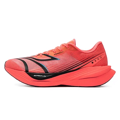 361° Flying B ET Cushioned Wear-Resistant Breathable Slip-Resistant Low-Top Running Shoes Men's Neon Pink