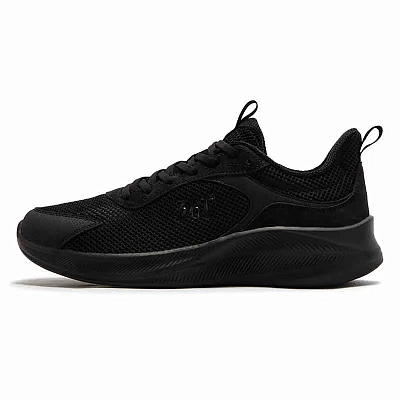 361° Breathable Anti-Slip And Wear-Resistant Low-Top Casual Running Shoes Men's Black