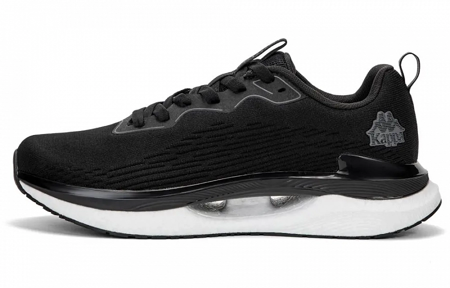 Kappa Abrasion Resistant Slip Resistant Low Top Running Shoes Unisex Black купить в интернет-магазине Yoocart с быстрой доставкой по России.
