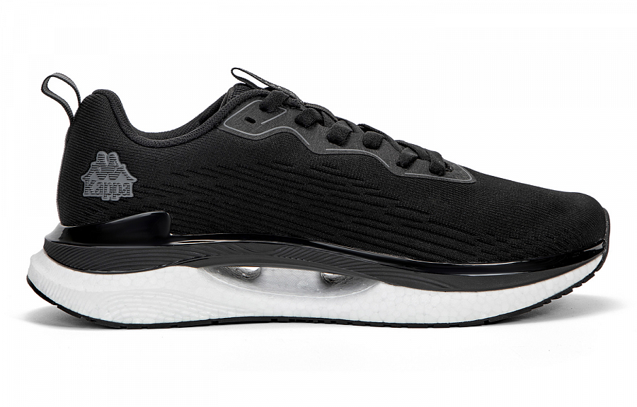 Kappa Abrasion Resistant Slip Resistant Low Top Running Shoes Unisex Black купить в интернет-магазине Yoocart с быстрой доставкой по России.