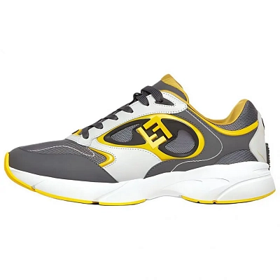 FENDI Forward Low top Casual Shoes Men's Gray