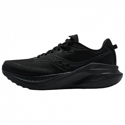 Saucony MARSHAL Ruitou 2 Anti Slip Wear Resistant Low Top Running Shoes Unisex Black
