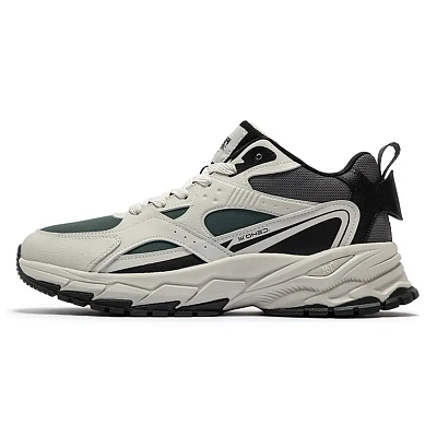 361° Slip Resistant, Abrasion Resistant, Thermal Mid Top Casual Shoes Men's White Gray