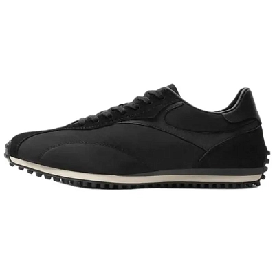 ZARA LIMITED EDITION Abrasion Resistant Low top Casual Shoes Men's Black