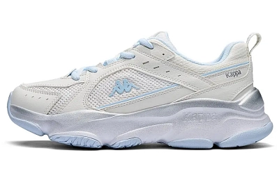 Kappa Abrasion Resistant Breathable Low top Running Shoes Women's Beach White Iceberg Blue