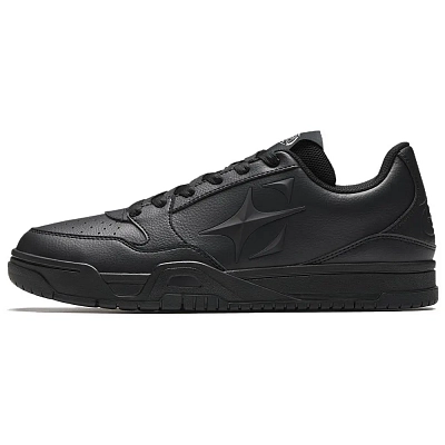 Anta Height Increasing Abrasion Resistant Breathable Slip Resistant Low top Skateboard Shoes Men's Black