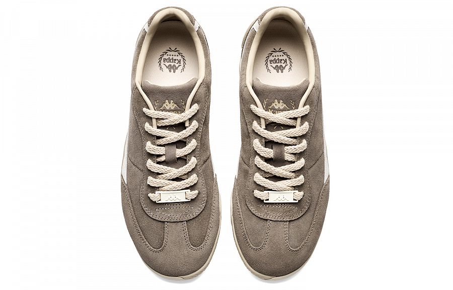 Kappa Urban Sports Back to Back Abrasion Resistant Low top Skateboard Shoes Unisex Taupe Gray купить в интернет-магазине Yoocart с быстрой доставкой по России.