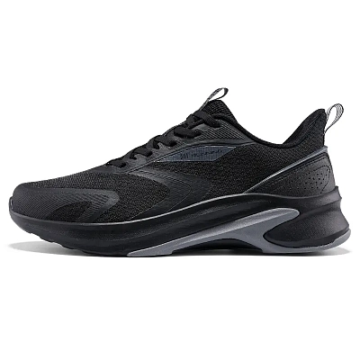 361° Anti Slip Wear Resistant Low Top Casual Running Shoes Men's Black