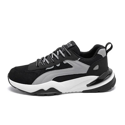 JEEP SPIRIT Low Top Casual Shoes Men's Graphite Black