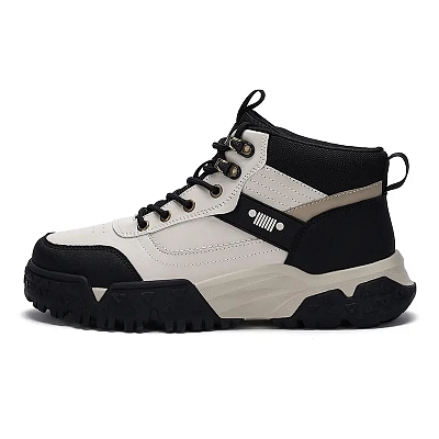 JEEP SPIRIT Short Snow Boots Men's Polar White