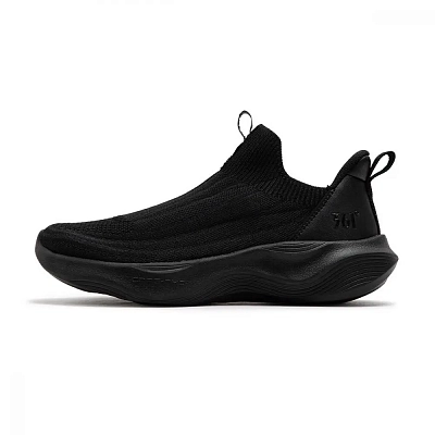 361° Cushioning Wear-Resistant Low-Top Casual Running Shoes Women's Obsidian Black