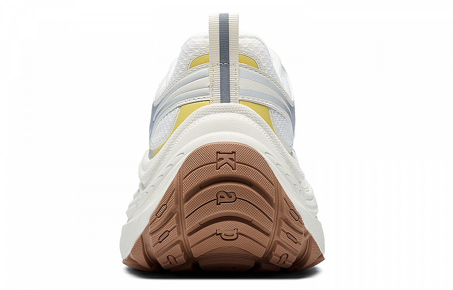 Kappa Back to Back Anti Slip And Wear Resistant Height Increasing Low top Chunky Sneakers Women's White Silver купить в интернет-магазине Yoocart с быстрой доставкой по России.