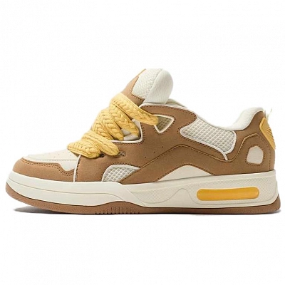ZARA Low top Skateboard Shoes Men's Sandy Brown