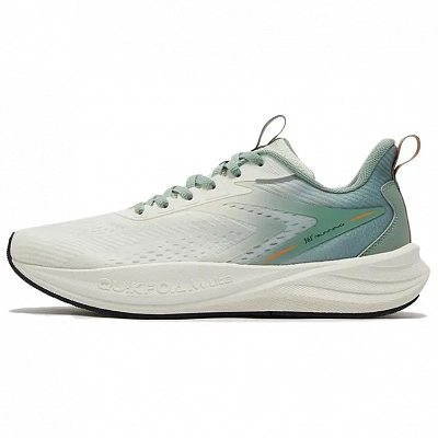 361° Slip Resistant And Breathable Low Top Casual Running Shoes Men's White Green