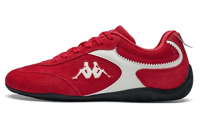 Kappa Wing Back to Back Slip Resistant Abrasion Resistant Low top Racing Shoes Unisex Red