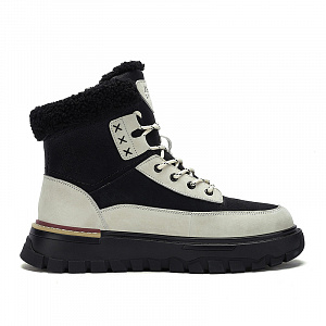 JEEP SPIRIT Thermal Abrasion Resistant Slip Resistant Knee High Snow Boots Men's Graphite Black 1 4145520