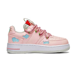 Kappa Anti-Slip Wear-Resistant Low-Top Skateboard Shoes Women's Pink 1 4145542