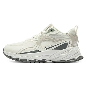 361° Slip Resistant, Abrasion Resistant, Thermal Mid Top Casual Shoes Women's White Gray