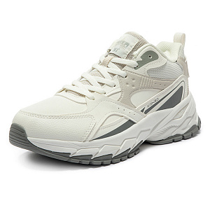 361° Slip Resistant, Abrasion Resistant, Thermal Mid Top Casual Shoes Women's White Gray 1 4145547
