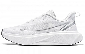 Kappa Anti-Slip Wear-Resistant Low-Top Running Shoes Unisex White Silver