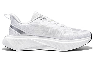 Kappa Anti-Slip Wear-Resistant Low-Top Running Shoes Unisex White Silver 1 4145551