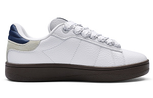 Kappa Urban Sports Back to Back Anti Slip Wear Resistant Low Top Skateboard Shoes Unisex White Blue 1 4145569