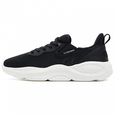 361° Slip-Resistant Breathable Lightweight Low-Top Casual Shoes Men's Black White