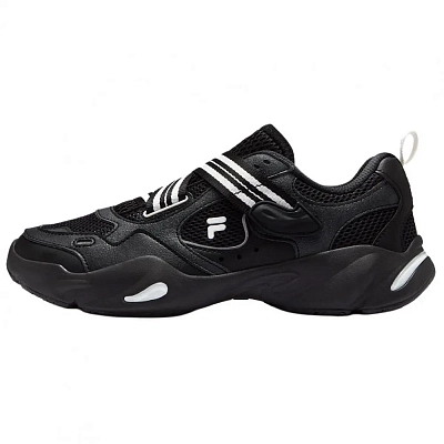 FILA FUSION EVA SLIM Waterdrop Shoes Low Top Casual Shoes Women's Black White
