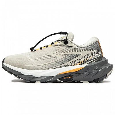 361° Cushioning, Wear Resistant Low Top Running Shoes Men's Beige Gray