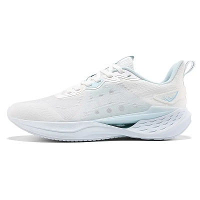 361° Slip Resistant And Breathable Low Top Casual Running Shoes Men's White Blue