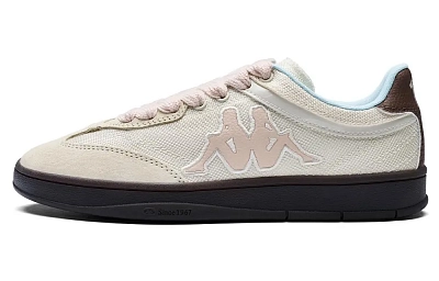 Kappa Tifo Back to Back Abrasion Resistant Low Top Skateboard Shoes Women's Winter Day White