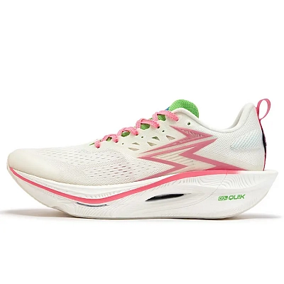 361° Flame 3 ET Cushioning Abrasion Resistant Breathable Low Top Running Shoes Unisex Neon Light Coral