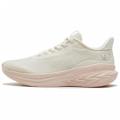 361° Feiyu 3.0 Anti Slip Wear Resistant Low Top Casual Running Shoes Women's Beige Pink