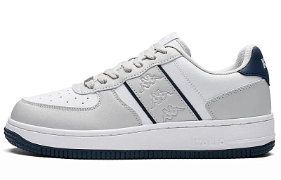 Kappa Inter City Commute Back to Back Abrasion Resistant Low top Skateboard Shoes Unisex Tranquil Gray