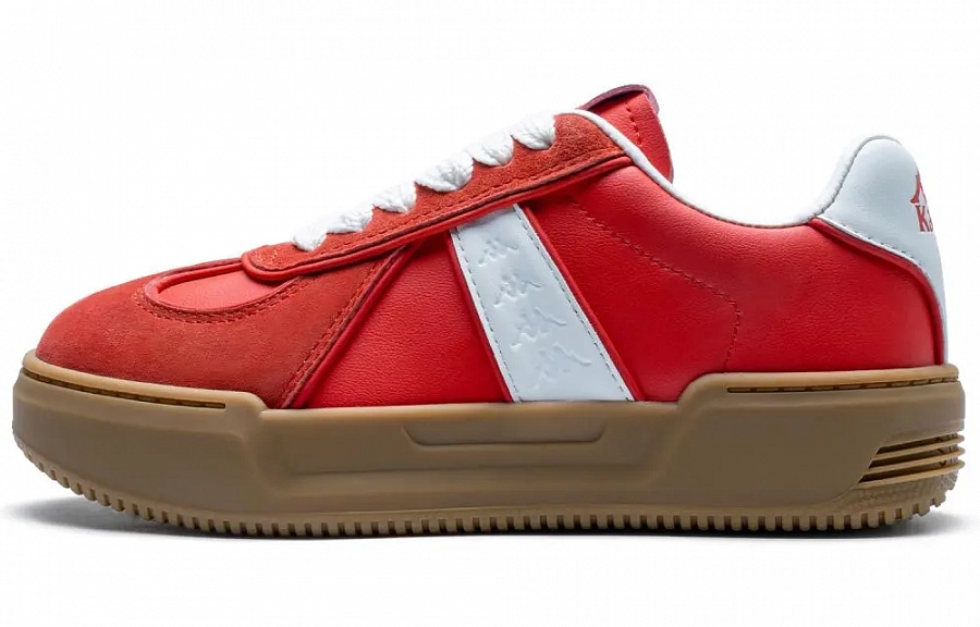 Kappa Inter City Commute Anti Slip Wear Resistant Low Top Skateboard Shoes Women's Red купить в интернет-магазине Yoocart с быстрой доставкой по России.
